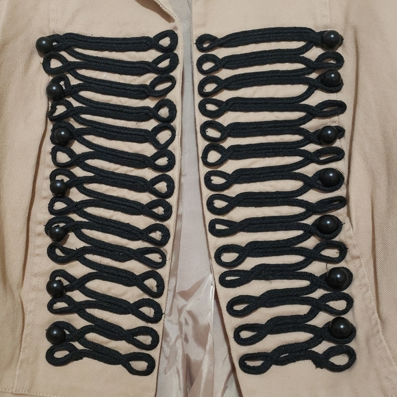 NEW TORRID Women's Beige Military Style Jacket...SIZE:1 - Picture 4 of 15